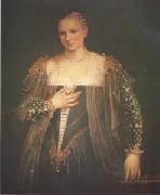 VERONESE (Paolo Caliari) La Belle Nani(Portrait of a Woman) (mk05) oil painting
